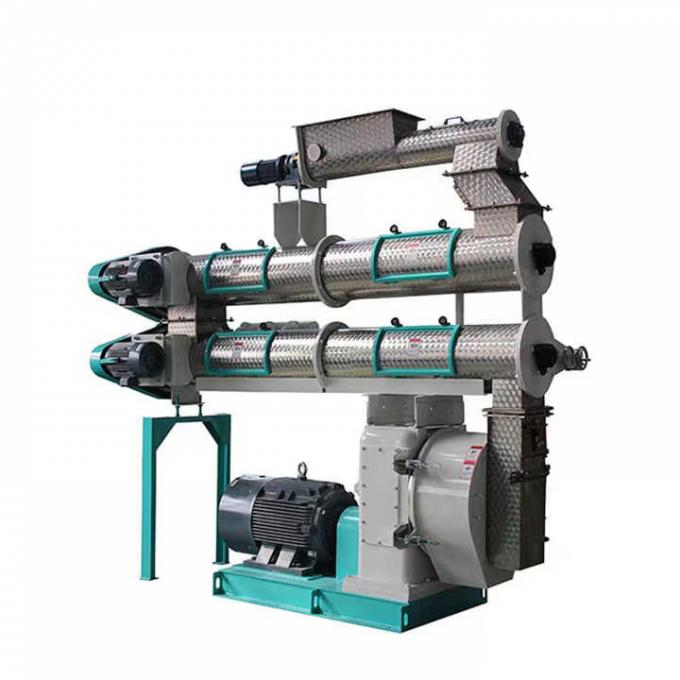 Automatische PLC-Steuer-500-1500 kg-/hfutter-Gras-Zufuhr-Kugel-Maschine für die Kugel-Herstellung