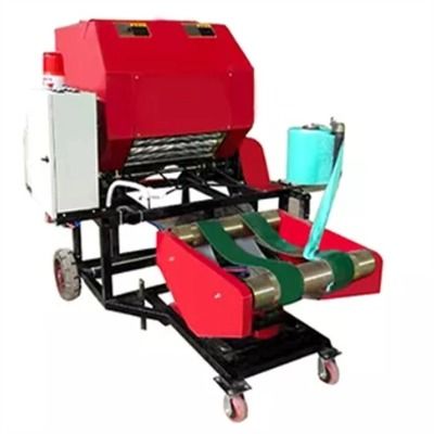 10.5ft 2 Motorantrieb Schicht-Film-Silage-Verpackungsmaschine-Mini Grass Balers 15hp