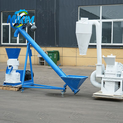 Vollautomatische und effiziente Produktion von Biomasse -Strohpellet -Kraftstoffkraftstoff