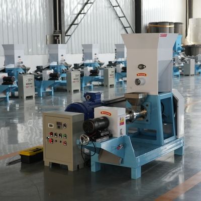 Mini Floating Fish Feed Pellet Extruder Maschine 15kw