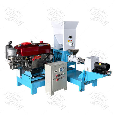 150-300kg/h Diesel-Einschrauben-Floating Fish Food Pellet Maker Maschine in Uganda zum Verkauf