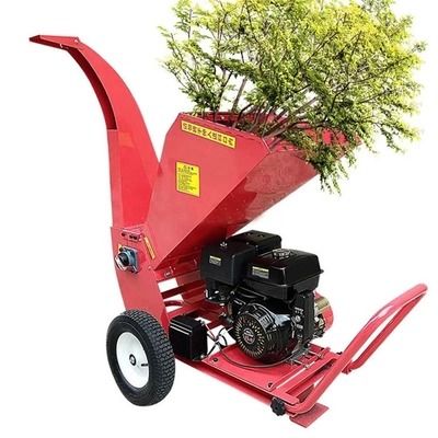 frisches Bauholz-hölzerner Niederlassungs-Reißwolf des Benzinmotor-13hp/Niederlassung, die Maschine abbricht