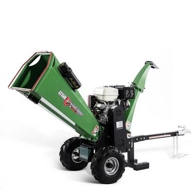 Klotz-Reißwolf-Maschinen-Rückzug-Starter 212cc 76mm Dia Wood Chipper Machine Mobile