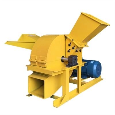 Erdnuss-Shell Hammer Mill Machine Coconut-Hülse-Schleifer With Feed Hopper