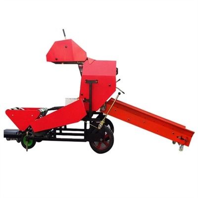 Silage-Verpackungsmaschine-Yard 50pcs/H bedecken rotes grünes Ballenpresse der 3 Schicht-Film mit Gras