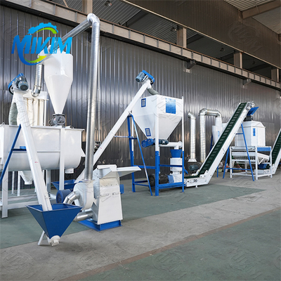 200-1000kg/h Geflügelfutter Produktionslinie