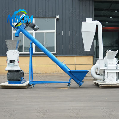 Produktionslinie für Brennstoffpellets aus Sägemehl