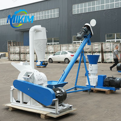 Produktionslinie für Brennstoffpellets aus Sägemehl