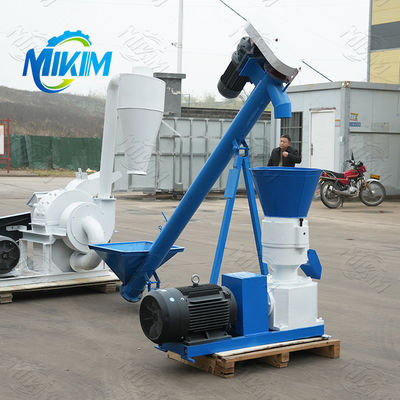 Vollautomatische und effiziente Produktion von Biomasse -Strohpellet -Kraftstoffkraftstoff