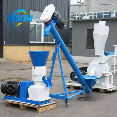 Vollautomatische und effiziente Produktion von Biomasse -Strohpellet -Kraftstoffkraftstoff