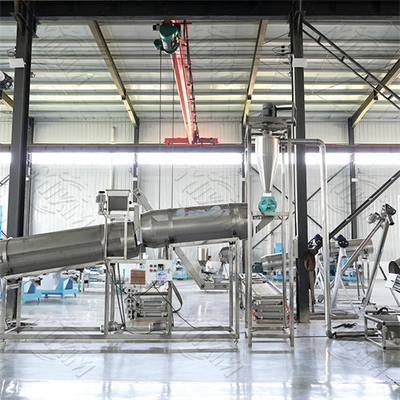 Automatische Produktionslinie für trockene Futtermittel für Katze und Hunde Haustier