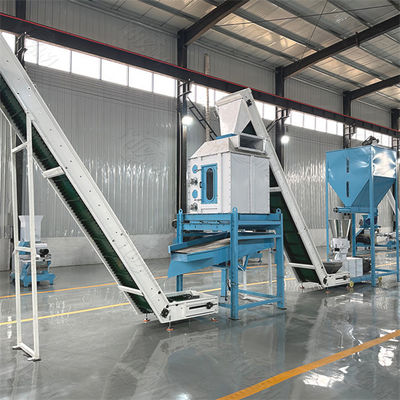 Zehn Tonnen pro Stunde Hocheffizienz Geflügelvieh Rinder Schafe Hühnerfutter Pellet Produktionslinie