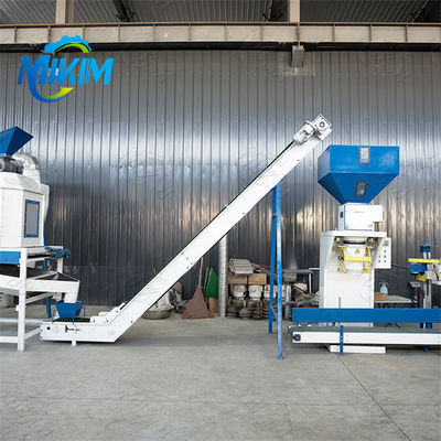 Integrierte, segmentierte, vollautomatische Produktionslinie für Futtermittelpellets, schlüsselfertiges Projekt, Geflügelzucht