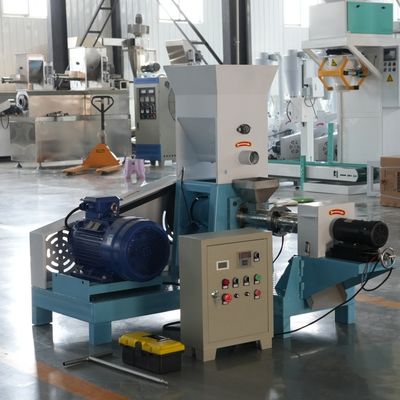 Mini Floating Fish Feed Pellet-Extruder-Maschine 40 - 50kg/H