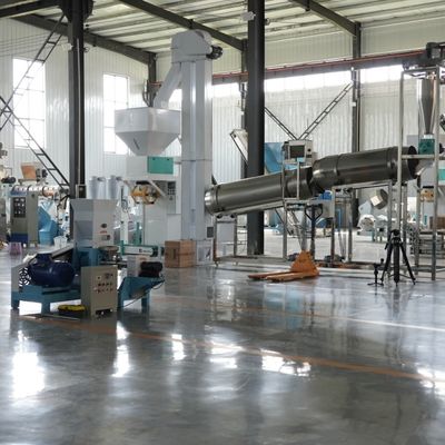 5-10t/h Aquatic Fish Feed Production Line