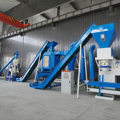 Biomasse-Kugel-Maschine mit Zapfwellenantrieb vom Abfallholz-und Kohlen-Pulver