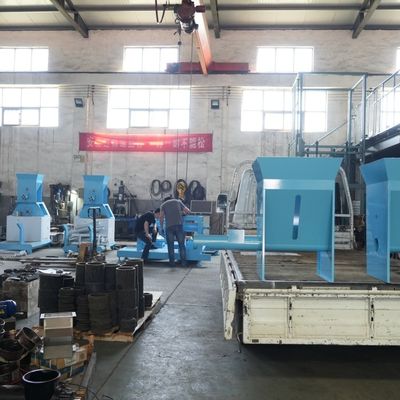 kleine elektrische Zufuhr-Extruder-Maschine 70mm Dia Screw der Fisch-18.5kw