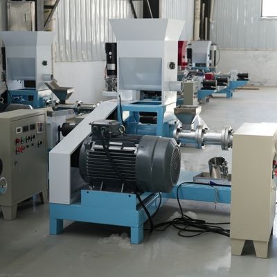kleine elektrische Zufuhr-Extruder-Maschine 70mm Dia Screw der Fisch-18.5kw