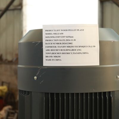 MIKIM-Geflügel-Zufuhr Biomas hölzerner tragbarer Rostschutzstahl der Kugel-Maschinen-0.2t/H