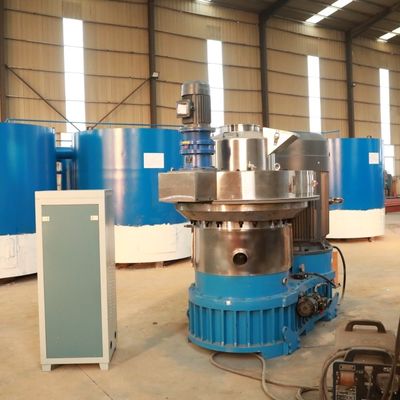 Lager 1 bis 10 t/h 1.1kw Ring Die Wood Pellets Machine Fertigungsstraße-SKF