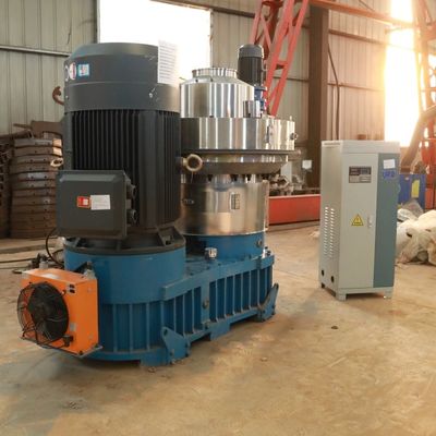 Lager 1 bis 10 t/h 1.1kw Ring Die Wood Pellets Machine Fertigungsstraße-SKF