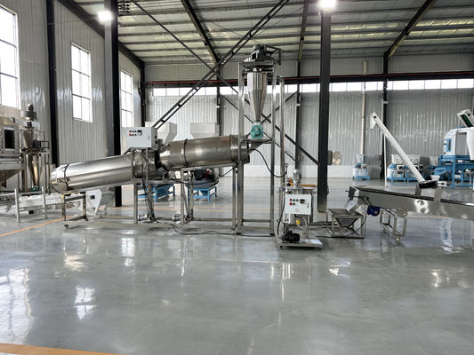 1-2T/H Großkapazität Schwimmb/Sinking Wet-Typ Einzelschraubfischfutter-Pellets extruder Produktionslinie Karpfen Garnelen Haustierfutter Motor PLC Pump Gear
