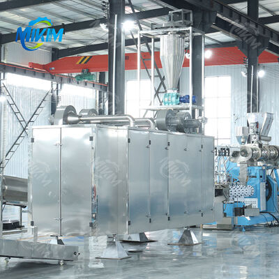1-2T/H Großkapazität Schwimmb/Sinking Wet-Typ Einzelschraubfischfutter-Pellets extruder Produktionslinie Karpfen Garnelen Haustierfutter Motor PLC Pump Gear