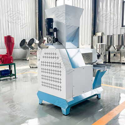 Einschnecken-Pelletherstellungsmaschine für schwimmendes Fischfutter, Trockenfutter-Pelletherstellungsmaschine für Hunde und Katzen für die Tierfütterung von Geflügel