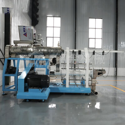 Floating Feed Extruder Price Floating Fish Feed Pellet Machine Pet Food Processing Machines Dog Food Machine