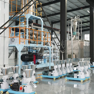 Wet Type Automatic Floating fish feed extruder Twin screw Dog Food Extruder machine 1-6t/h New Condition