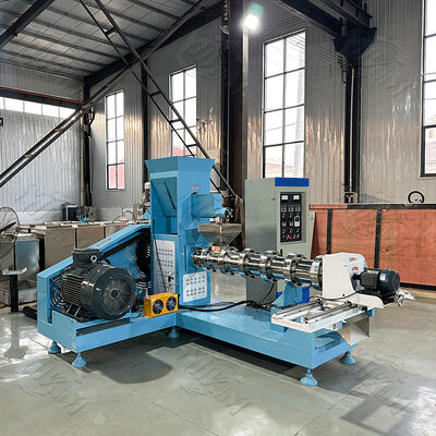 CE Einzel-Schnecken-Schwimmfutter-Extruder-Maschine zu verkaufen – Wird zur Herstellung von Fisch-/Garnelen-/Tierfutterpellets von 2–12 mm verwendet