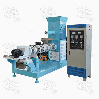 CE Einzel-Schnecken-Schwimmfutter-Extruder-Maschine zu verkaufen – Wird zur Herstellung von Fisch-/Garnelen-/Tierfutterpellets von 2–12 mm verwendet