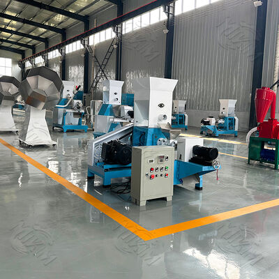 200-800 kg/h Small Floating Fish Feed Extruder Production Line | Fish Food Extruder Machine | Low Price Fish Feed Pellet Production Line