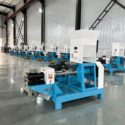 Hausgemachte Hundefutter-Extruder-Maschine Verarbeitungslinie Herstellung von kleinen schwimmenden Fischfutter-Pellets-Extruder-Maschine Gebrauchte Haustierfutter-Extruder zum Verkauf