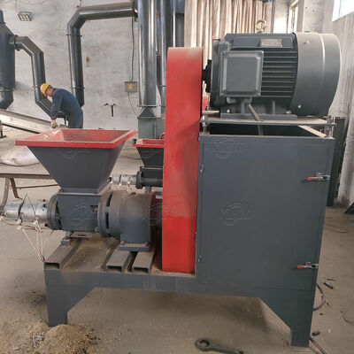 Hydraulic 300-400kg/h Capacity Wood Briquette Press Machine Biomass Making Machine Charcoal Biomass Eco Friendly Fuel Production