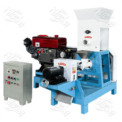 150-300kg/h Diesel-Einschrauben-Floating Fish Food Pellet Maker Maschine in Uganda zum Verkauf