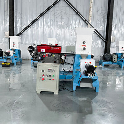 150-300kg/h Diesel-Einschrauben-Floating Fish Food Pellet Maker Maschine in Uganda zum Verkauf