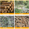 MIKI ODM-Holz, welches die Schleifmaschine-Abklopfhammer-Bioenergie mit veränderbarer Länge rasiert