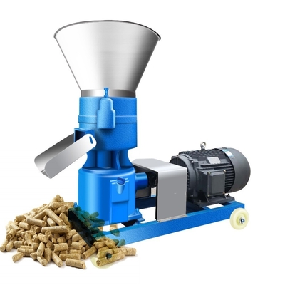 Biomasse Holzpellet Mühle Maschine Flat Die Holzsplitter Pellet Press