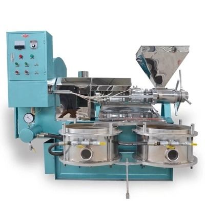 Qualität Kokosnusskoprasojabohne, die SchraubenÖlpressemaschine mit Filter kocht Fabrik