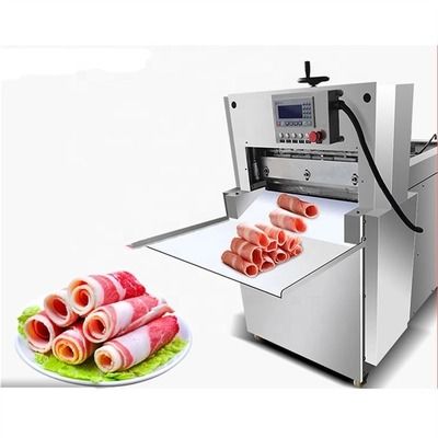Automatisches Knochen-Säge-Fleisch-Schneider-Schneidmaschinen-Haus, das gefrorenen Schweinefleisch-Ausschnitt schneidet
