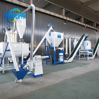 200-1000kg/h Geflügelfutter Produktionslinie