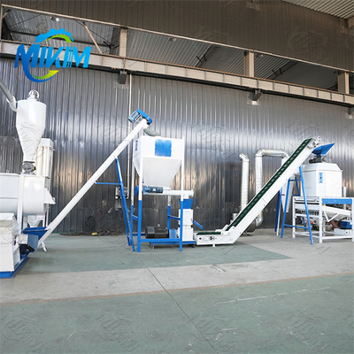 Produktionslinie für Geflügelfutter mit 7-15 t/h