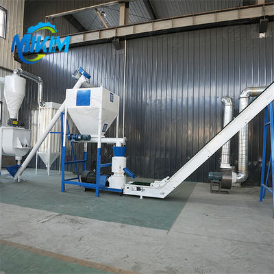 Automatische Futterproduktionslinie für Geflügel-, Haustierfarmen und Futtermühlen