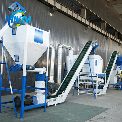 Intelligente, automatisierte, energiesparende und umweltfreundliche Geflügelfutterpellet-Produktionslinie