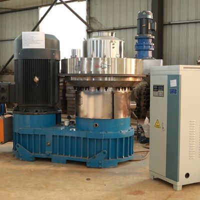 CER Biomasse-beizt gezierte Kugel-Mühllinie Holz Maschine 800-1000kg/h