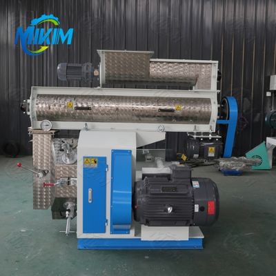 Einfache Operation der Verschleißfestigkeits-kleine Geflügel-Zufuhr-Kugel-Maschinen-350-450kg/H