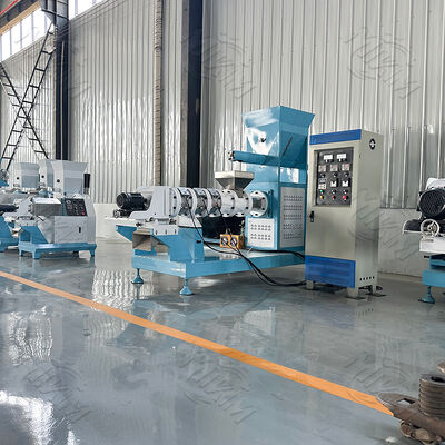 Extrudermaschine aus Edelstahl mit einer Kapazität von 100-2000 kg/h und automatischer Fütterung zur Herstellung von Futterpellets für Haustiere
