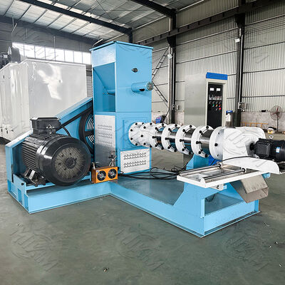 40-2000kg/h  Dry Type single screw floating fish feed pellet making machine, 0.5-12 mm Wet-type Twin screw floating fish feed pellet extruder machine price for sale