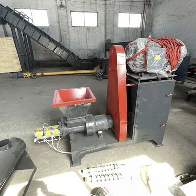Hocheffiziente Holzbrikettenpressmaschine Biomasse Brikettenfertigungsmaschine Sägemehl Holzkohle-Stabmachmaschine